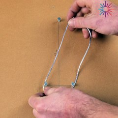 Easy way to draw perfect ovals