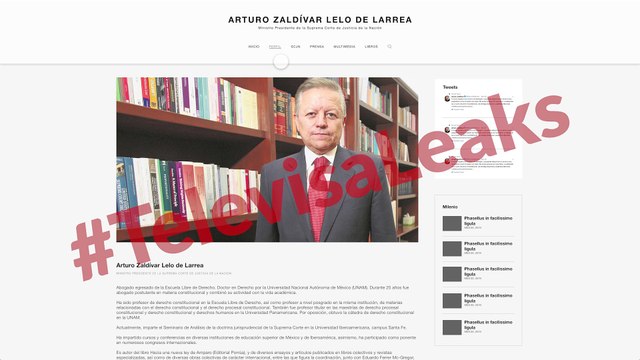 Maquetas sitio arturozaldivar | TelevisaLeaks