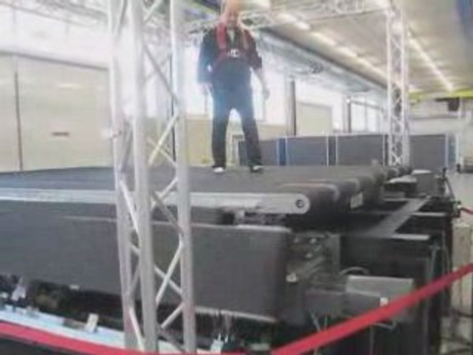 Le CyberCarpet, ou la marche perpétuelle