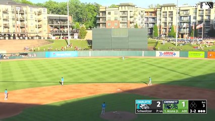 Ronald Acuña Jr. conecta su primer jonrón en Triple-A