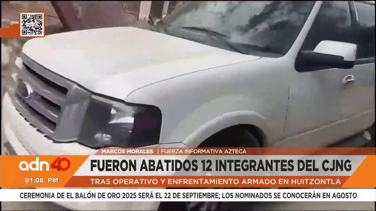 Marina de México abate a 12 sicarios del CJNG en Huitzontla, Michoacán