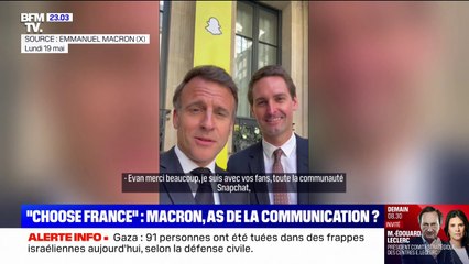L'ŒIL DE RAPHAËL - "Choose France": Macron, as de la communication ?