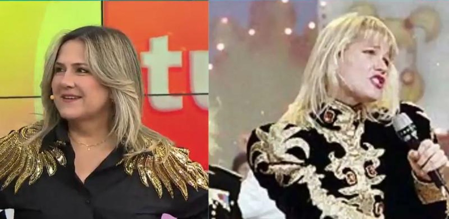 "Más linda que la Xuxa": Michelle Adam encantó con look similar a la cantante brasileña