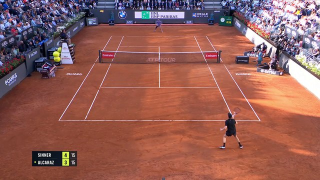 【FULL MATCH】 Carlos Alcaraz vs. Jannik Sinner | Italian Open 2025 Final