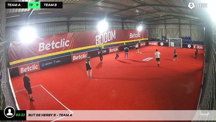 But de Herby B - Team A