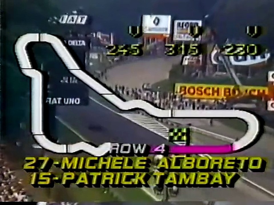 F1 1985 - Grand Prix of Italy