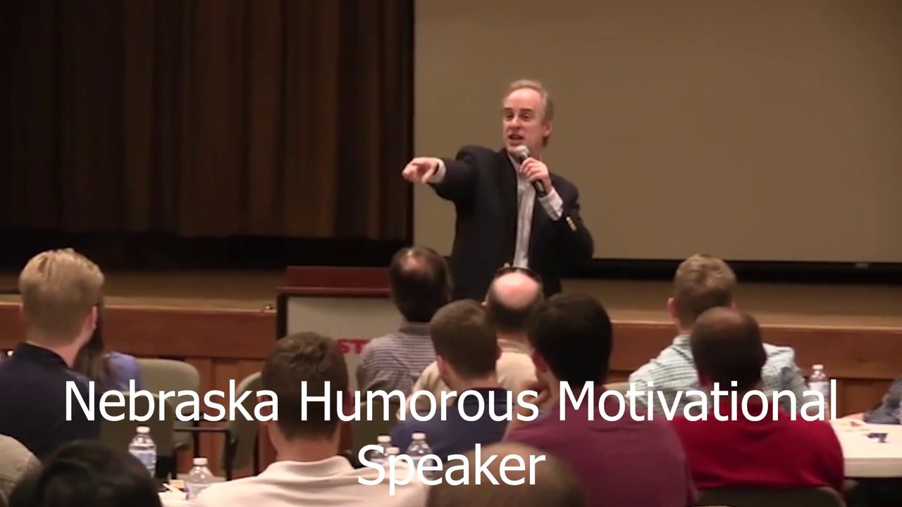 Nebraska Funny Keynote Speaker Charles Marshall