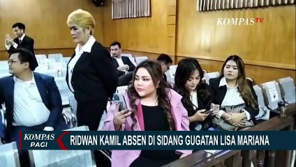 Ridwan Kamil Tak Hadiri Sidang Gugatan Lisa Mariana, Persidangan Ditunda Pekan Depan