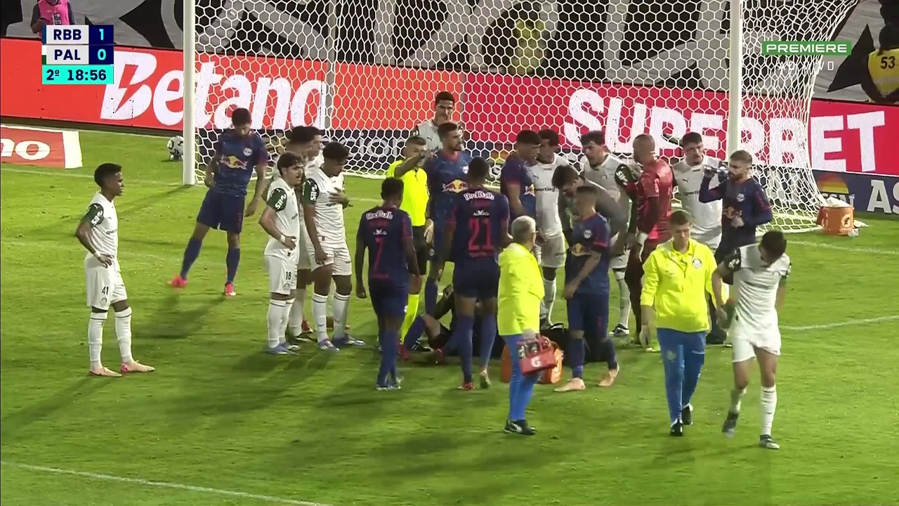 Red Bull Bragantino x Palmeiras (Campeonato Brasileiro 2025 9ª rodada) 2° tempo