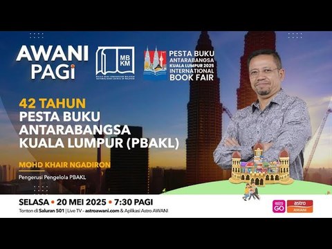 AWANI Pagi: Cintai ilmu: 42 tahun Pesta Buku Antarabangsa Kuala Lumpur