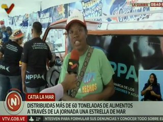 Programa "Una Estrella de Mar" benefició a más de 3 mil 700 familias de la La Guaira