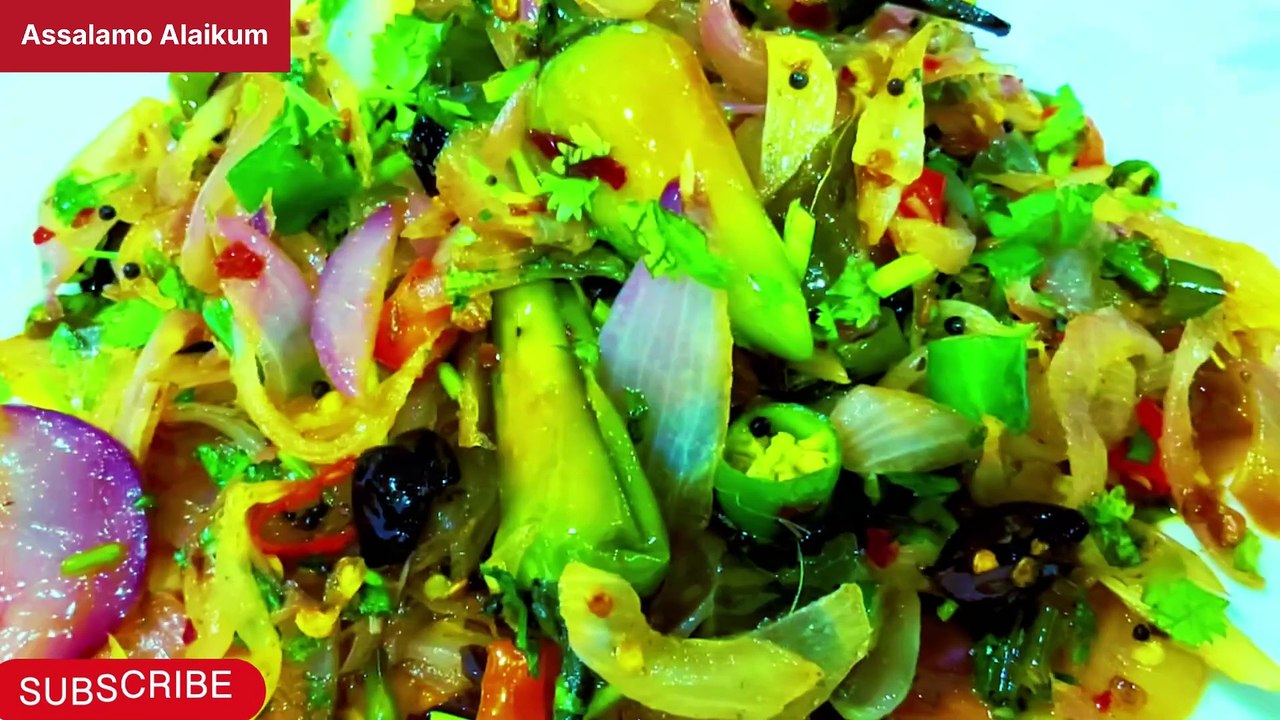 میرےخیال میں ایک بارکھالی یہ ریسیپی توفرمائش پربارباربنائیں گےPyaz Hari Mirchi Sabzi ki New Recipe