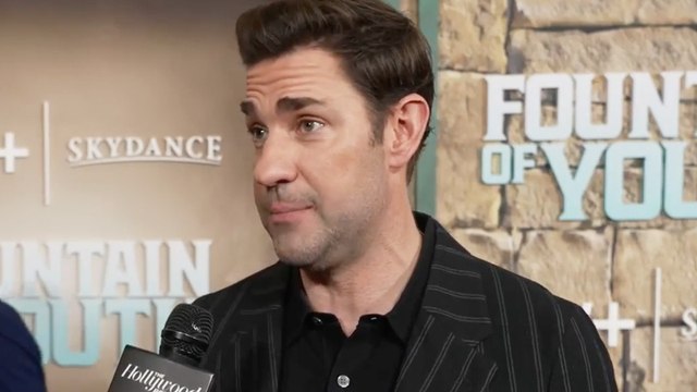 John Krasinski on Why 'Fountain of Youth' is Different Than Other Action Films He's Done | THR Video