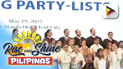 Mga nanalong party-list sa #HatolNgBayan2025, naiproklama na; 2 grupo, hindi muna ipinroklama ng Comelec