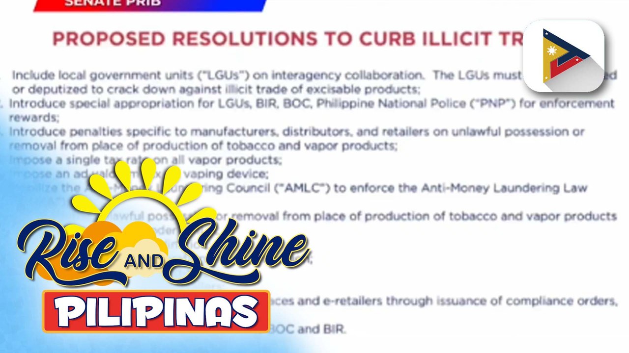 Mga solusyon para masawata ang bentahan ng illegal vapes, tinalakay sa Senado; Ilang senador, nababahala sa pagdami ng kabataang gumagamit ng vapes