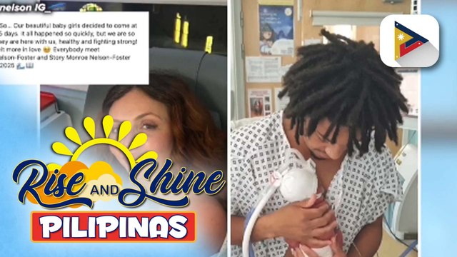 TALK BIZ | Former Little Mix member Jesy Nelson, matagumpay na isinilang ang kanyang twins sa kabila ng pregnancy complications