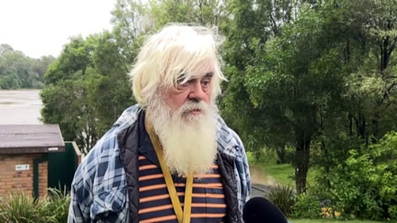 Clarence Town caravan park almost entirely underwater