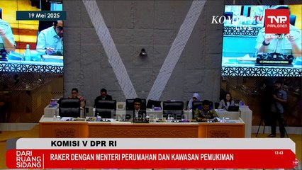 [FULL] Menteri Maruarar di DPR: Saya Anak Buah Prabowo, Diperintah Hadapi Korupsi Apa Pun Risikonya
