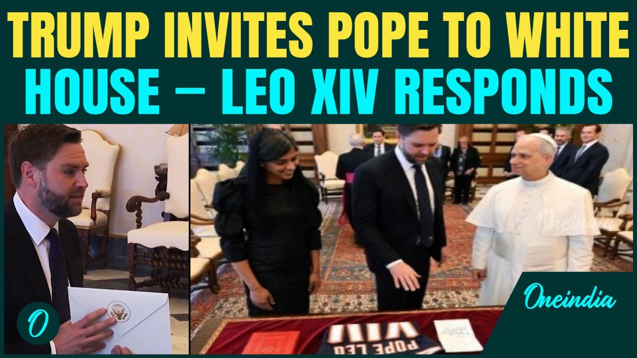 Trump Sends Personal Invitation to Pope Leo XIV via JD Vance — Karoline Hints at High-Stakes Visit