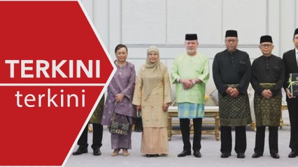 [TERKINI] Agong kurnia surat cara pelantikan kepada tiga hakim