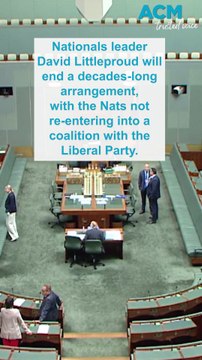 Nationals pull the plug on coalition agreement with Liberals