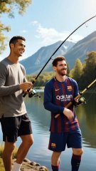 Cristiano Ronaldo & Lionel Messi decided to take a break