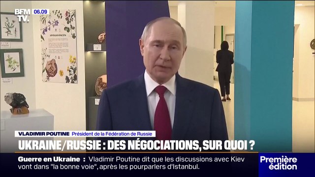 Ukraine: après son échange avec Donald Trump, Vladimir Poutine se dit prêt à travailler avec la partie ukrainienne sur un mémorandum relatif à un futur traité de paix