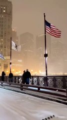 Winter in Chicago just hits different