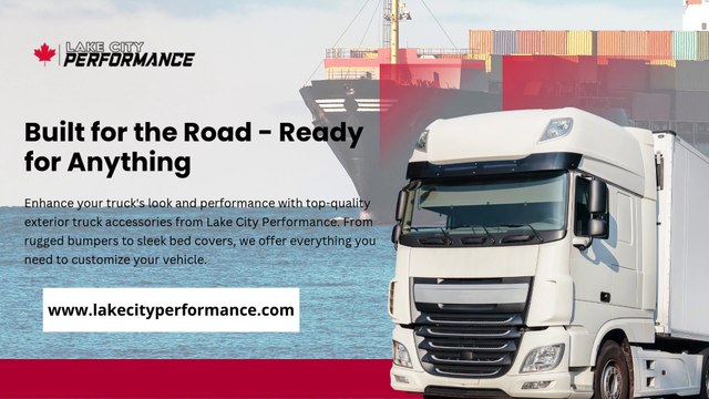 Upgrade Your Ride with Premium Exterior Truck Accessories | Lake City Performance