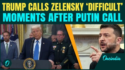 Trump HUMILIATES Zelensky After 2 Hour Long Call With Putin | ‘Zelensky Not East to Deal With’