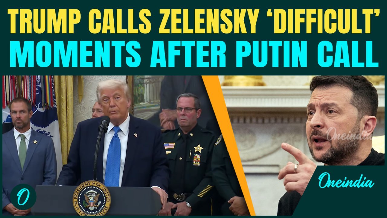 Trump HUMILIATES Zelensky After 2 Hour Long Call With Putin | ‘Zelensky Not East to Deal With’