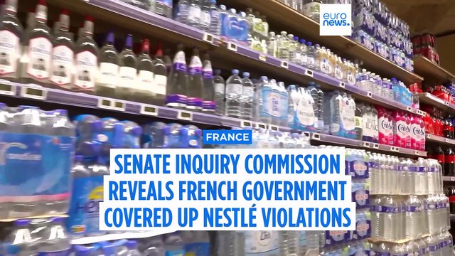 French government covered up Nestlé's illegal treatment of bottled water, inquiry finds