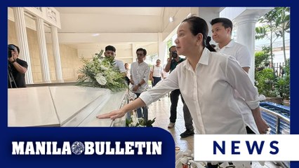 Grace Poe, son attend mass for late mother on her 3rd death anniversary