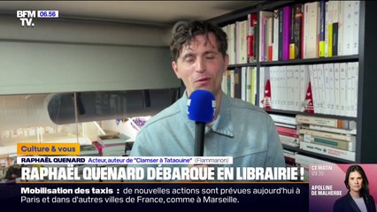 Après le cinéma, Raphaël Quenard débarque dans les bacs des librairies avec son premier roman