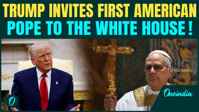 ‘Historic Moment’: Trump Invites Pope Leo to White House, Sends Vance to Vatican With Invite