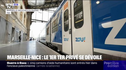 Marseille-Nice: le premier TER privé débarque sur les rails