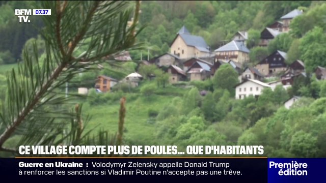 Isère: ce village compte plus de poules… que d’habitants