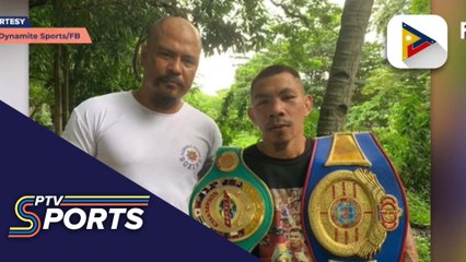 Lito "Naruto" Dante, sasabak sa regional title fight sa Amerika