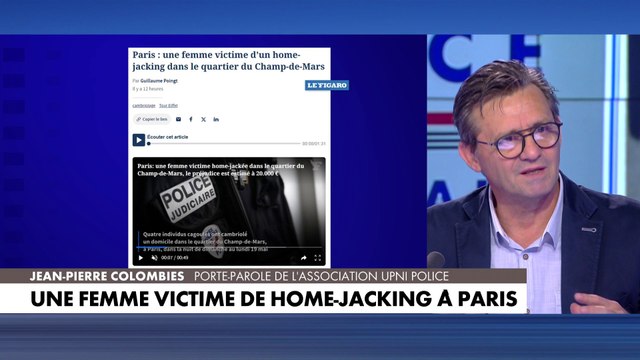 Jean-Pierre Colombies : «Les victimes de home-jacking sont dans un état second»