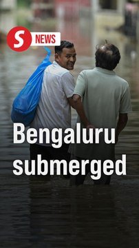 Heavy rains lead to flooding in India's Bengaluru
