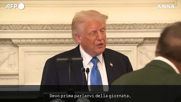 Trump: Si stanno facendo progressi dopo la telefonata con Putin