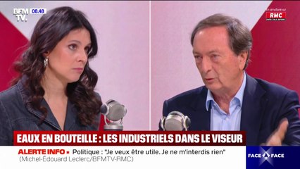 Fraude aux eaux minérales: “Il faut que ce soit sanctionné”, déclare Michel-Édouard Leclerc