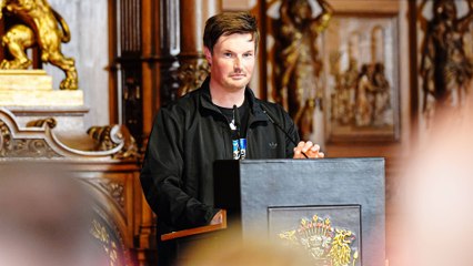 "Unfassbare Reise": Die emotionale Polzin-Rede im Video