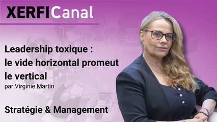Leadership toxique : le vide horizontal promeut le vertical [Virginie Martin]
