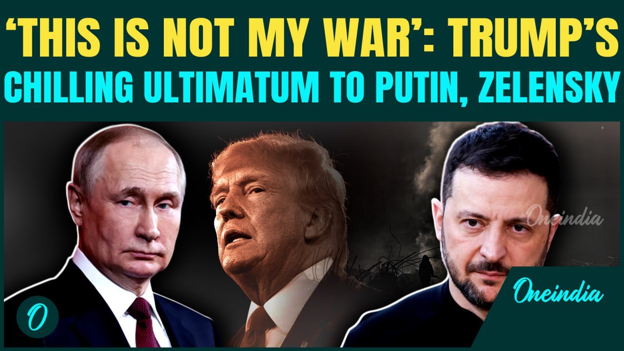 Trump Threatens To Pull U.S Out Of Russia-Ukraine War | Trump's Final Ultimatum To Putin, Zelensky