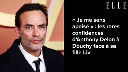 « Je me sens apaisé » : les rares confidences d’Anthony Delon à Douchy face à sa fille Liv