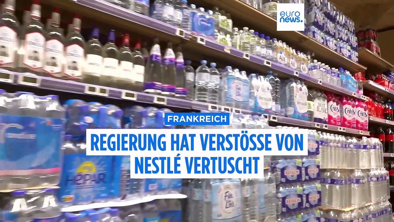 Perrier-Skandal: Das hat die französische Regierung vertuscht