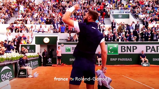 Bande annonce de la chaine numérique france.tv Roland-Garros