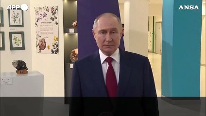 Putin: "Grazie a Trump per il sostegno nella ripresa dei colloqui"