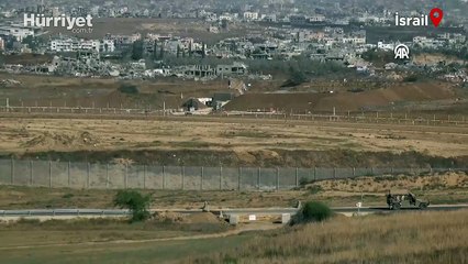 İsrail ordusunun Gazze sınırındaki askeri hareketliliği sürüyor